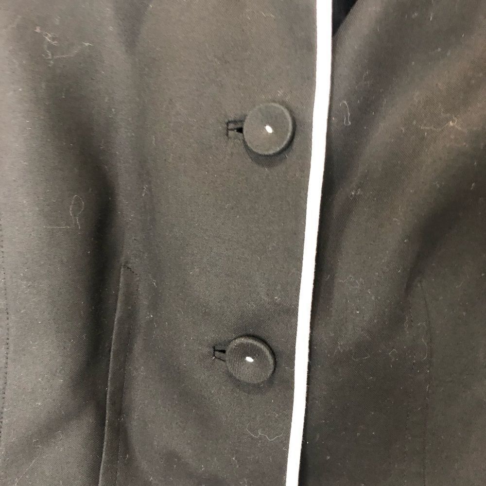 Ann Taylor button front long sleeve blazer jacket, size 2 - Picture 3 of 13